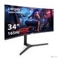 Монитор изогнутый игровой 165 Гц 34" ExeGate Combat EC3400TA  (VA Curved R1800 LED Grade A+,  UltraWide QHD 3440x1440@165Гц,  21:9,  300cd / m2,  4000:1,  178° / 178°,  1ms,  2xHDMI2.0,  2xDisplayPort,  audio-out,  RGB-подсветка,  Flicker-free,  FreeSync,  Low Blue Light,  кабель DP 1.5м,  VESA 100x100,  регулировка высоты  (HAS),  регулировка наклона  (tilt),  поворот экрана  (swivel),  черный)