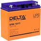 Батарея Delta DTM 1217 Battary replacement APC RBC7, RBC55, RBC11 12В,  18аЧ,  181мм / 77мм / 167мм