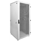 Шкаф телекоммуникационный напольный 33U  (600x1000) дверь перфорированная 2 шт,  цвет черный
