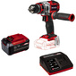 Дрель-шуруповерт Einhell PXC TE-CD 18 Li Brushless аккум. патрон:быстрозажимной  (4513850SET)