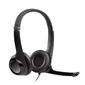 Гарнитура Logitech H390 черная,  USB,  20-20000 Гц,  накладная конструкция,  поворотный микрофон,  кабель 2.4м