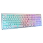 Dialog Gan-Kata Клавиатура KGK-16U WHITE - игровая с RGB-подсветкой,  USB,  белая