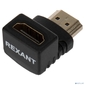 Переходник аудио  (гнездо HDMI - штекер HDMI),  угловой,   (1шт.)  REXANT