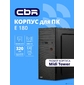 PCC-ATX-E180-USB32-USB22-WPSU Корпус ATX Miditower E180,  без БП,  2*USB 3.0,  2*USB 2.0,  HD Audio+Mic,  Black