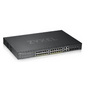 ZYXEL GS1920-24HPv2 Hybrid Smart switch PoE+ Zyxel Nebula Flex,  24xGE PoE+,  4xCombo  (SFP / RJ-45),  budget PoE 375W,  Standalone  /  cloud management