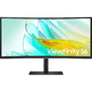 Монитор 34" SAMSUNG S34C650UAI ViewFinity S6 S65UC UWQHD Black  (VA,  3440x1440,  HDMI+DP+Type C,  USB Hub,  LAN,  KVM,  5 ms,  178° / 178°,  350 cd / m,  3000:1,  100Hz,  Curved 1000R)