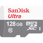 Флеш карта microSD 128GB SanDisk microSDXC Class 10 Ultra UHS-I 100MB / s