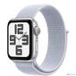Смарт-часы Apple Watch SE 2024 A2722 40мм корп.серебристый Sport Loop рем.голубой разм.брасл.:O / S  (MXEE3LL / A)