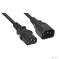 Cabeus PC-189-VDE-1.8M Кабель питания монитор-компьютер IEC 320 C13 - IEC 320 C14  (3x0.75),  1.8 м