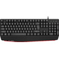 Defender Проводная клавиатура Atom HB-546 RU, черный, 104+FN, 1.8м
