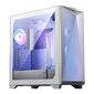 Корпус MSI MPG GUNGNIR 300R AIRFLOW White,  Midi Tower,  EATX , 2xUSB 3.2 Gen 1,  1xUSB 3.2 Gen2 Type-C, 
4x120mm PWM ARGB Fan,  ARGB+PWM Control Board,  Tempered Glass Window