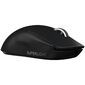 Мышь Logitech Мышь игровая Logitech G PRO X Superlight Black черная,  беспроводная Lightspeed,  cенсор Hero 25K 100-25600dpi,  5 кнопок,  облегченная 63гр,  правый хват