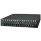 19" 16-slot SNMP Managed Media Converter Chassis  (AC Power) with redundant power option