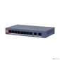 DAHUA DH-CS4010-8ET2GT-60 8-портовый PoE коммутатор с функцией облачного управления,  8xRJ45 100Mb,  2xRJ45 1Gb uplink