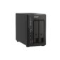 SMB QNAP TS-253E-8G NAS,  2-tray w / o HDD. 2xHDMI-port. 4-core Celeron J6412 2-2.6 GHz,  8GB DDR,   2x2.5Gb LAN,  2 x M.2 2280 PCIe Gen 3 x2,  2x USB 3.2 Gen 2  (10Gbps) Port,  2x USB 2.0 port