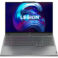 Lenovo Legion 7 16IAX7 16" (2560x1600 IPS) / Intel Core i9 12900HX (2.3Ghz) / 32768Mb / 1024SSDGb / noDVD / Ext:nVidia GeForce RTX3080Ti (16384Mb) / Cam / BT / WiFi / 99WHr / war 1y / 2.53kg / storm grey / Win11Home + 300W,  RU kbd
