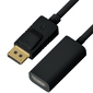 Greenconnect Переходник 0.10m Active DisplayPort / HDMI v1.2 / v1.4 20M / 19F  (GCR-ADP2MHD)