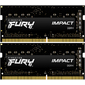 Kingston DRAM 16GB 3200MHz DDR4 CL20 SODIMM  (Kit of 2) FURY Impact EAN: 740617318425