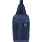 Рюкзак слинг Piquadro Steve CA6003S131 / BLU темно-синий полиэстер / натур.кожа