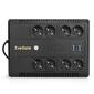 Exegate EX293855RUS ИБП ExeGate NEO NNB-1000.LED.AVR.8SH.CH <1000VA / 650W,  LED,  AVR,  8*Schuko,  4*USB-порта для зарядки,  Black>