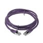 Патч-корд ACD-LPS6AZ-20P [ACD-LPS6AZ-20P] Cat6a SSTP 26AWG 4Pair, CU, LSZH, Пурпурный, 2м