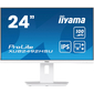 Монитор Iiyama 23.8" ProLite XUB2492HSU-W6 белый IPS LED 0.4ms 16:9 HDMI M / M матовая HAS Piv 250cd 178гр / 178гр 1920x1080 100Hz DP FHD USB 4.9кг