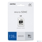Micro SecureDigital 128GB Smartbuy U3 V30 A1 Advanced R / W up to 90 / 55 с адапт  (SB128GBSDU1A-AD)