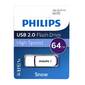 Флеш накопитель 64GB PHILIPS SNOW2.0 64GB,  USB 2.0