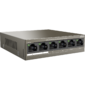 Tenda TEF1106P-4-63W PoE неуправляемый коммутатор,  6 портов,  IEEE 802.3at / af / PoE 63 Вт и 30 Вт