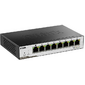 D-Link DGS-1100-08PD / B1BL2 Smart Switch with 7 10 / 100 / 1000Base-T ports and 1 10 / 100 / 1000Base-T PD port (2 PoE ports 802.3af  (15, 4 W),  PoE Budget 18W from 802.3at  /  8W from 802.3af)8K Mac address