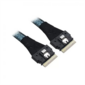 Cable, x8 SFF-8654 to 1x8 SFF-8654 (Slim SAS), 0,65M (analog 05-60007-00)