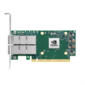 Mellanox ConnectX-6 Dx EN adapter card,  100GbE,  Dual-port QSFP28,  PCIe 4.0 x16,  Crypto and Secure Boot