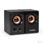 ExeGate Maestro SPS-605  (Активная,  питание 220В,  2х3Вт,  30-18000Гц,  цвет черный,  дерево,  разъем для наушников,  Color Box)