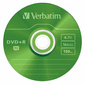 Диск DVD+R 4.7ГБ 16x Verbatim 43556 Slim цветные  (5шт. / уп.)