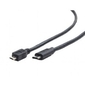 Cablexpert CCP-USB2-mBMCM-10 Кабель USB2.0 microBM / USB3.1TypeC,  3м, 