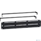 Cabeus PL-48-Cat.6-Dual IDC Патч-панель 19"  (2U),  48 портов RJ-45,  категория 6,  Dual IDC,  с задним кабельным организатором