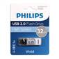 Флеш накопитель 32GB PHILIPS VIVID2.0 32GB,  USB 2.0