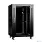 Cabeus SH-05C-18U60 / 80-BK Шкаф монтажный телекоммуникационный 19" напольный для распределительного и серверного оборудования 18U 600x800x988mm  (ШхГхВ) передняя стеклянная и задняя сплошная металлическ