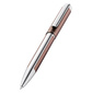 Ручка шариковая Pelikan Elegance Pura K40  (PL817424) коричневый / серебристый подар.кор.