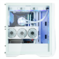 ZALMAN Z9 Iceberg MS,  EATX,  WHITE,  WINDOW,  4x3.5",  5x2.5",  2xUSB2.0,  2xUSB3.0,  1xUSB 3.1 Gen2 Type-C,  FRONT 3x140mm ARGB,  REAR 1x140mm ARGB