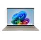 Ноутбук /  ASUS UX3407QA-QD197W 14" (1920x1200 OLED) / Qualcomm Snapdragon X X1-26-100 (2.98Ghz) / 16384Mb / 512PCISSDGb / noDVD / Cam / BT / WiFi / 70WHr / war 1y / 0.98kg / Zabriskie Beige / Win11Home