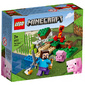 Конструктор Lego Minecraft Засада Крипера  (21177)