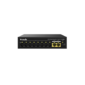 Tenda SG110PC Коммутатор неуправляемый PoE,  10 портов,  10x1 Гбит / с,  PoE 8х30 Вт,  2хUplink,  настольный