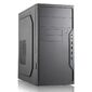 Case Foxline FL-733,  mATX,  2x5.25EXT,  2x3.5EXT,  5x3.5INT,  2xUSB3.0,  2xUSB2.0,  HDA,  w / o FAN,  w / 450W ATX PSU,  w / 1.2m EU pwr cord