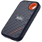 Netac NT01ZX20II-1T0-32BK ZX20 II 1TB USB 3.2 Gen 2 Type-C External Magnetic Portable SSD, R/W up to 2000MB/1800MB/s, with USB C to A cable and 20Gbps USB C to C cable 3Y wty