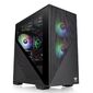 Корпус Thermaltake Divider 170 TG ARGB / Black CA-1S4-00S1WN-00  / Win / SPCC / Tempered Glass*1 / 120mm ARGB PWM Fan*2