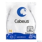 Cabeus PC-UTP-RJ45-Cat.6a-0.5m-LSZH Патч-корд U / UTP,  категория 6а  (10G),  2xRJ45 / 8p8c,  неэкранированный,  серый,  LSZH,  0.5м
