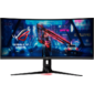 ASUS 34" ROG Strix XG349C VA LED изогнутый,  ProGaming,  3440x1440,  1ms,  400cd / m2,  100Mln:1,  178° / 178°,  HDMI,  DP,  USB Type-C,  180Hz,  HDR 400,  MM,  G-SYNC,  Tilt,  Swivel,  HAS,  VESA,  Black,  90LM06V0-B01A70