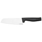 Нож кухонный Fiskars Hard Edge  (1051761) стальной сантоку лезв.161мм прямая заточка черный