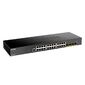D-Link DGS-1250-28X / A1A,  L2 Smart Switch with 24 10 / 100 / 1000Base-T ports and 4 10GBase-X SFP+ ports.16K Mac address,  802.3x Flow Control,  4K of 802.1Q VLAN,  4 IP Interface,  802.1p Priority Queues